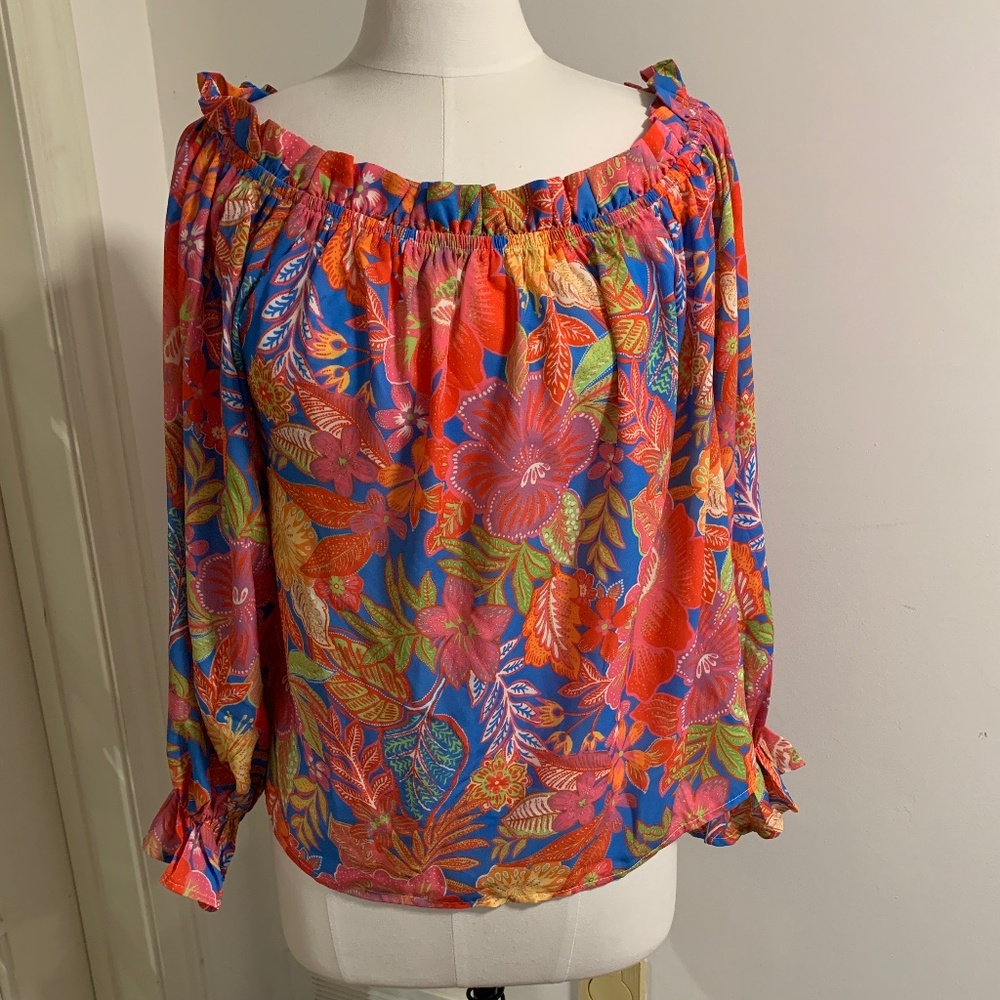 Colourful blouse